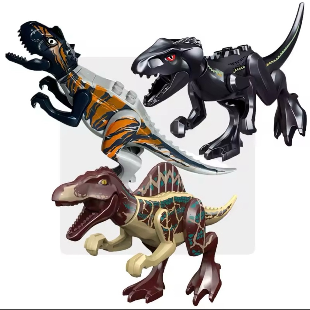 Dinosaur Building Block Set - Multicolor